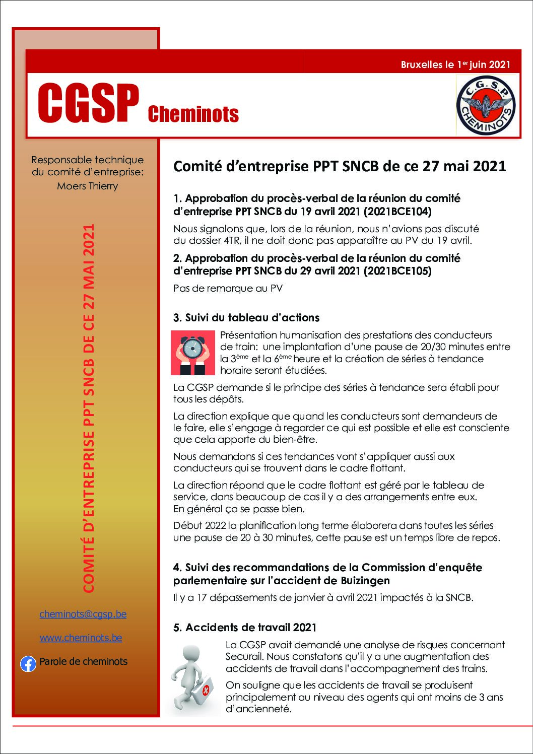 Compte-rendu CEPPT SNCB 27 mai 2021