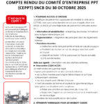 Compte rendu du CEPPT SNCB 30 OCTOBRE