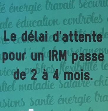 Le délai d&rsquo;attente pour un IRM passe de 2 à 4 mois! On dit merci qui? Merci le MR!