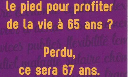 La pension à 65 ans? Et bien non, 67 ans! On dit merci qui? Merci le MR