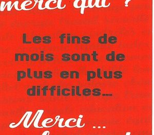 Fin de mois difficile, on dit merci qui? Merci le MR!