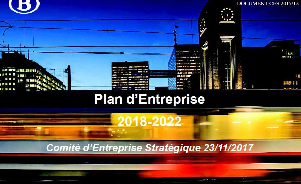 Plan d&rsquo;entreprise SNCB 2018/2022 Direction par Direction