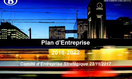 Plan d&rsquo;entreprise SNCB 2018/2022 Direction par Direction