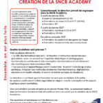 Création de la SNCB Academy