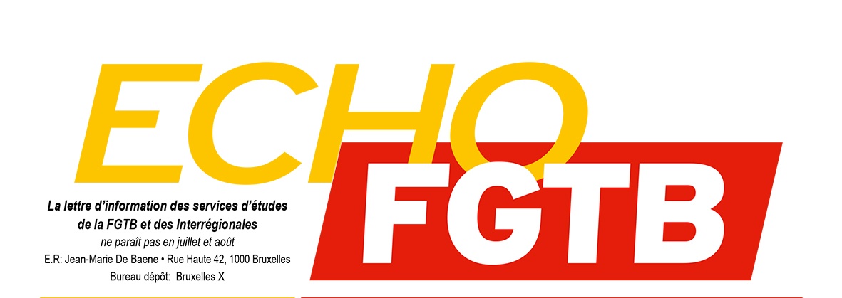 Newsletter mensuelle de l&rsquo;ECHO-FGTB – Janvier 2021