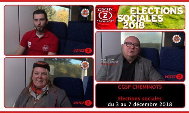 Elections sociales 2018 : Notre clip de campagne – Votez 2
