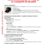 Intervention en CEPPT – Port de la casquette de sécurité