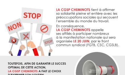 Manifestation nationale 20 juin 2022