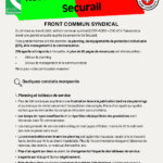 Tract : Résultats de l&rsquo;enquête Securail