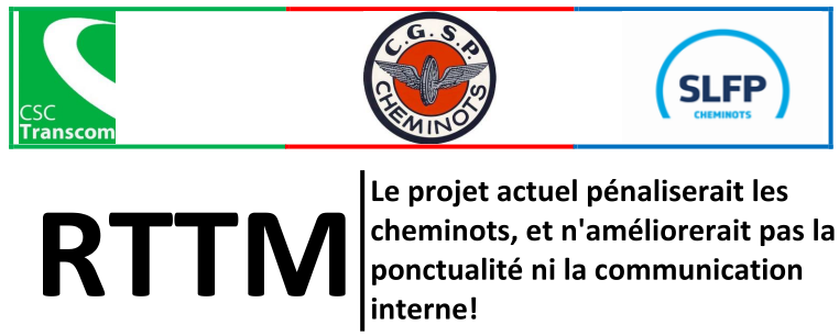 Réorganisation d’activités liées à la gestion en temps réel dans le cadre du projet  RTTM (Real Time Train Management)