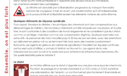 NOUS, LES PRIVILÉGIÉS, AVONS DROIT DE RÉPONSE