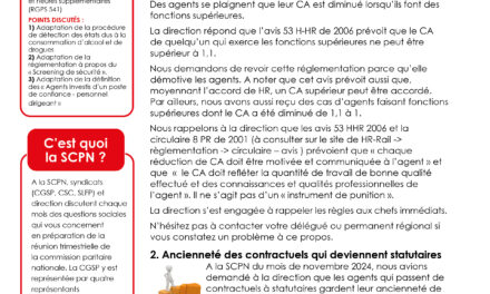 Sous-Commission paritaire (SCPN) du 15/01/2025