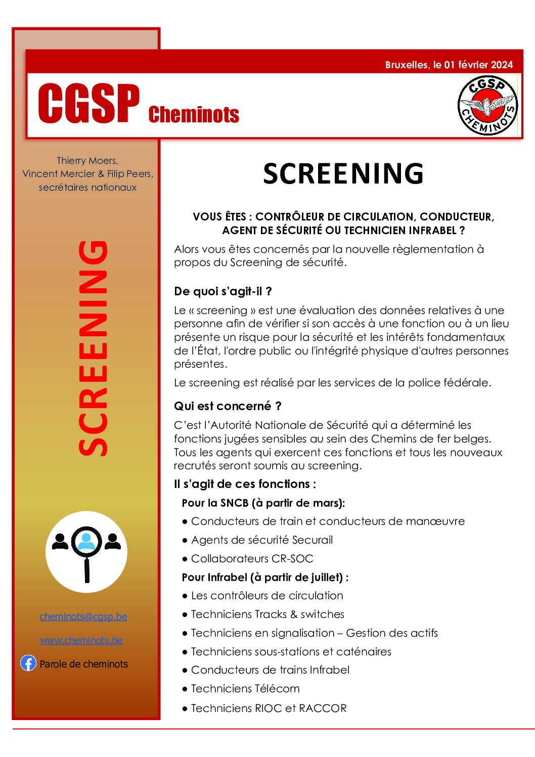 Screening