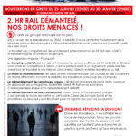 HR RAIL DÉMANTELÉ, NOS DROITS MENACÉS !