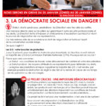 LA DÉMOCRATIE SOCIALE EN DANGER !