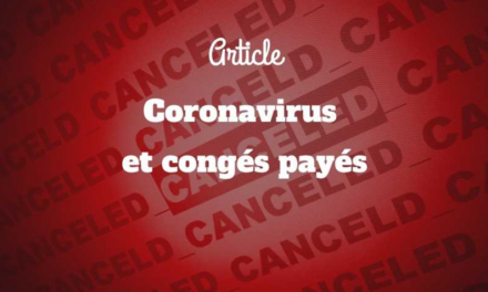 Informations sur les congés 2019-2020 et les CX/RX